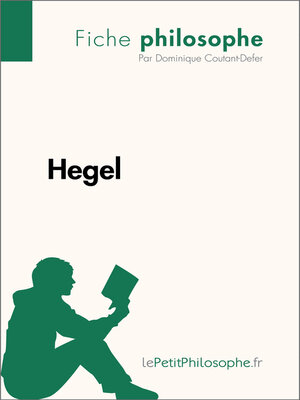 cover image of Hegel (Fiche philosophe)